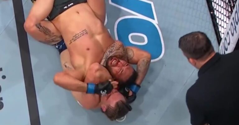 Brendan Allen scores first-round submission against Bruno Silva in fast-paced clash – UFC Jacksonville Highlights