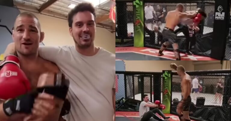 Video – Sean Strickland smashes fan in brutal sparring session ahead of UFC Vegas 76 headliner