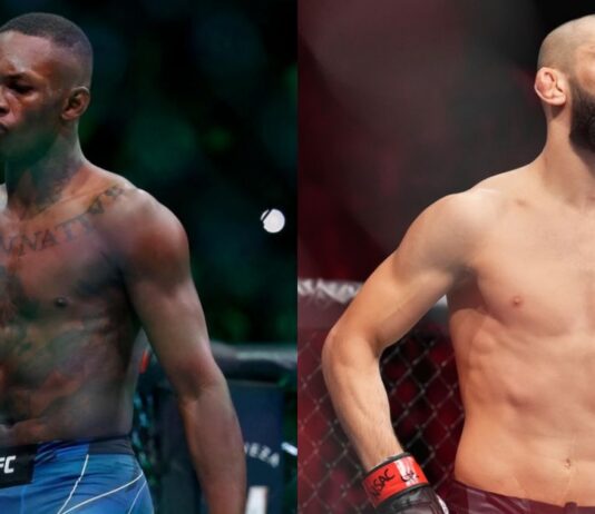Israel Adesanya plays down UFC title fight with Khamzat Chimaev I've got bigger fish to fry