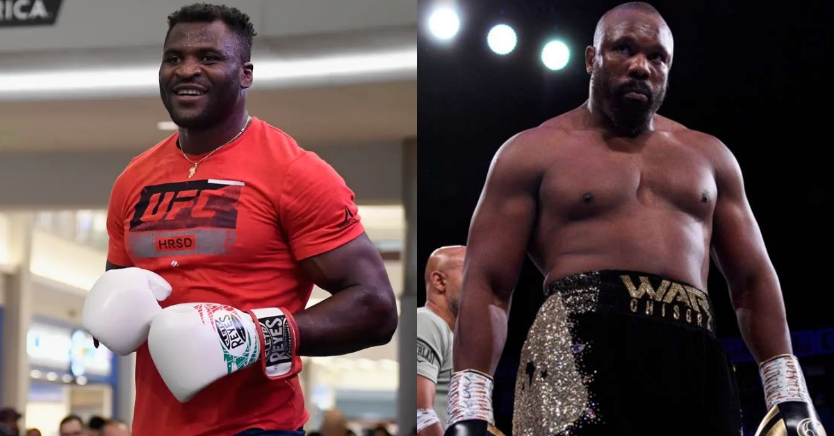 Francis Ngannou Derek Chisora boxing match in December Boxing PFL