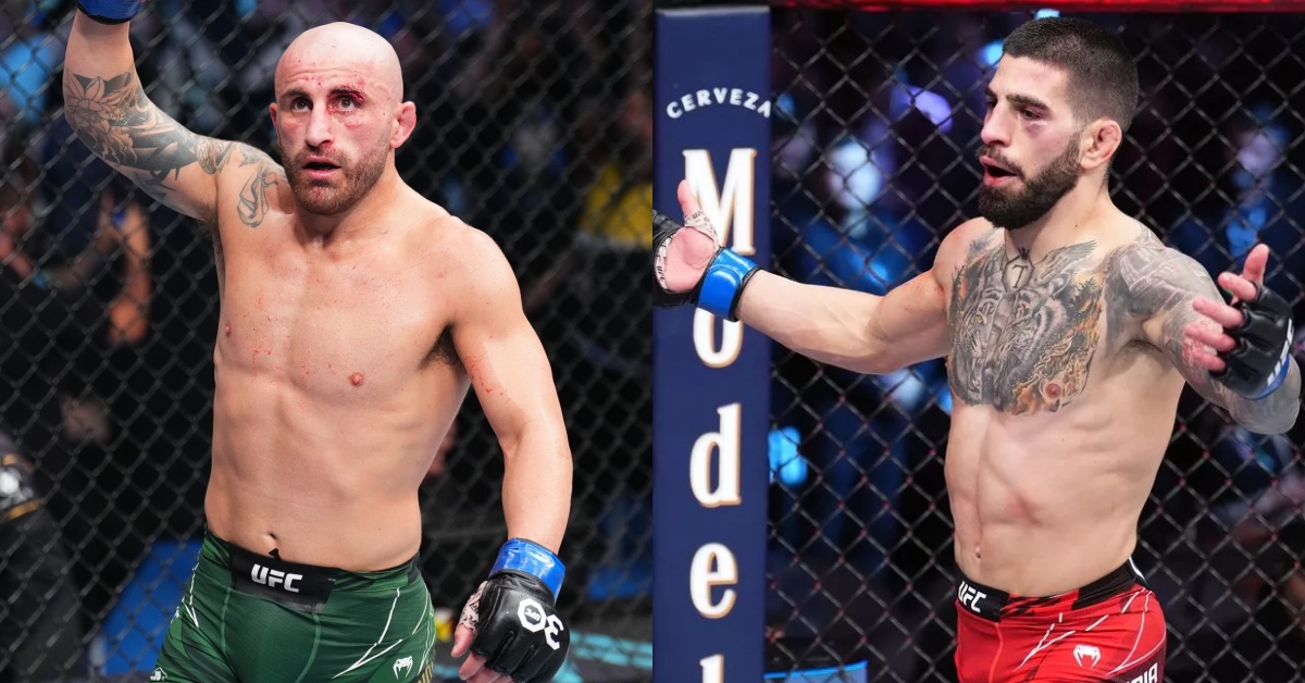 Alexander Volkanovski excited by Ilia Topuria UFC title fight people are hyping him up