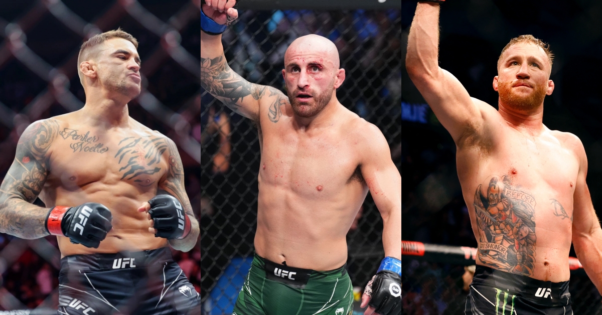 Alexander Volkanovski Open To Dustin Poirier, Justin Gaethje BMF Title