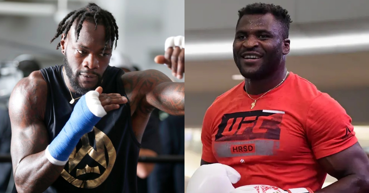 Deontay Wilder plays up fight with UFC alum Francis Ngannou he knows what the deal is