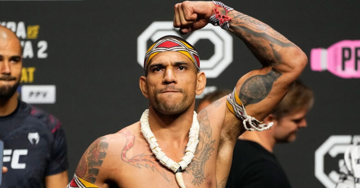 Alex Pereira weighs 230lbs ahead of UFC 291 return light heavyweight debut he's lean