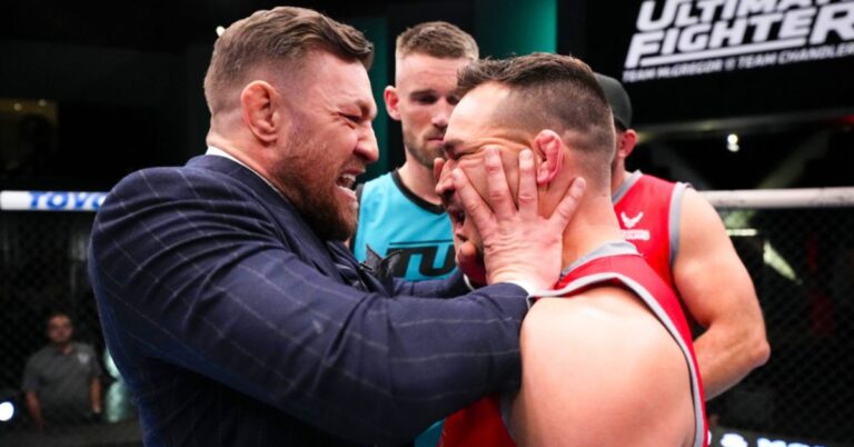Conor McGregor mocks Michael Chandler in Twitter audio clip following viral TUF shove: ‘Oh, we’re gonna do this’