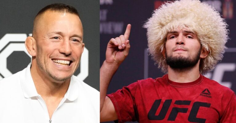 Georges St-Pierre sees Khabib as a ‘very attractive’ opponent for his UFC Fight Pass Invitational debut