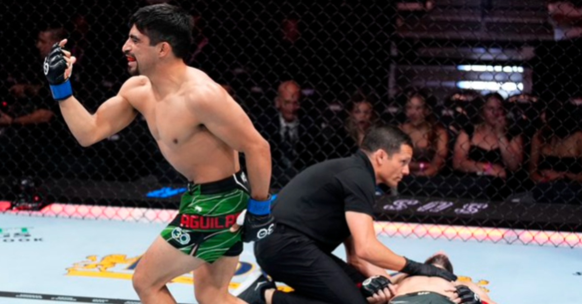 Jesus Aguilar scores 'best flyweight KO of all-time' against Shannon Ross - UFC 290 Highlights 1 Jesus Aguilar