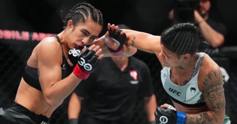 Denise Gomes blitzes Yazmin Jauregui, scores fastest finish in strawweight history – UFC 290 Highlights
