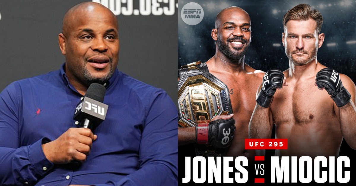 Daniel Cormier believes Stipe Miocic 'could be a problem' for Jon Jones in UFC 295 title fight 1 Jon Jones