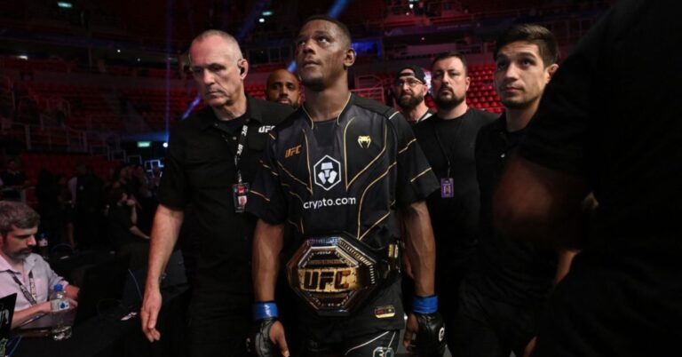 Jamahal Hill scoffs at Alex Pereira’s ability after UFC 295 title win: ‘Is He ready to fight me? I don’t think so’
