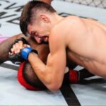 Joel Alvarez lands D'Arce choke submission win Marc Diakiese at UFC London Highlights