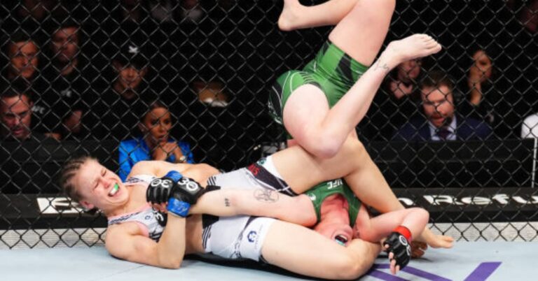 Julija Stoliarenko submits Molly McCann with stunning first round armbar in upset win – UFC London Highlights