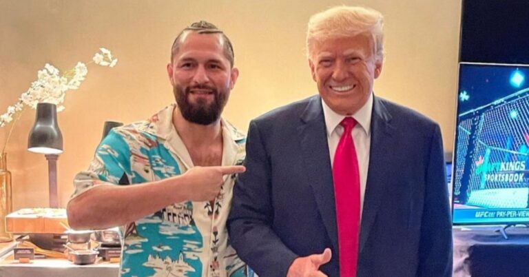 Donald Trump credits Jorge Masvidal for successful campaign in Florida: ‘He was a big fan of mine’