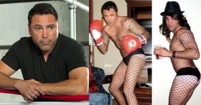 Boxing legend Oscar De La Hoya reveals he did everything possible to cover up ‘Embarrassing’ lingerie photos