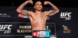 Alex Pereira successfully makes weight for UFC 291 light heavyweight debut