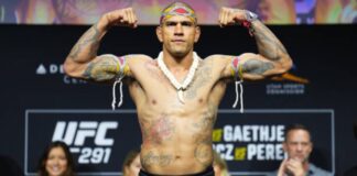 Alex Pereira shares massive 22lbs weight gain after light heavyweight weigh in UFC 291 debut