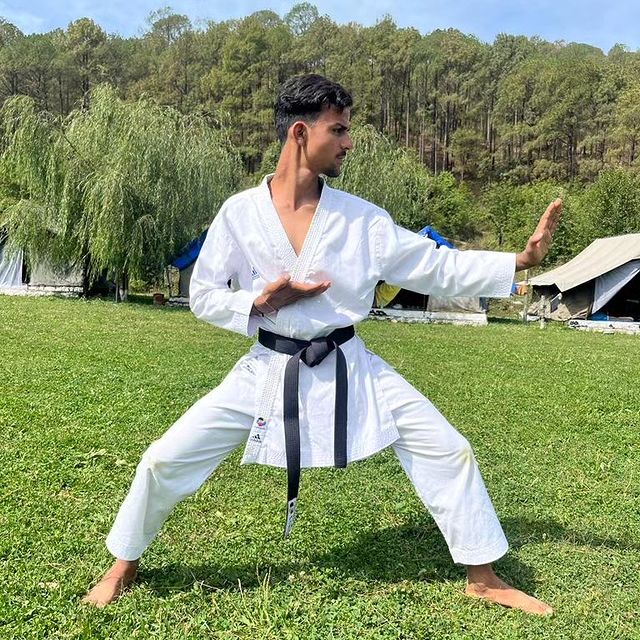 Karate Fighting Stance