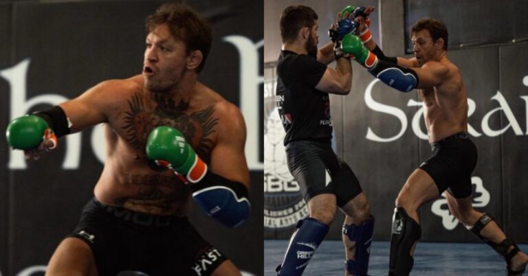 Conor McGregor shares new sparring footage in return to Dublin amid links to impending UFC comeback