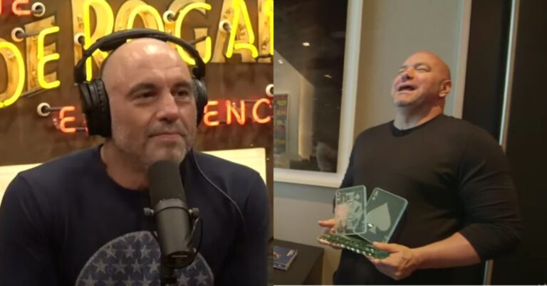 Joe Rogan details Dana White’s gambling habits: ‘That’s a sickness, he brought a casino to his boat’