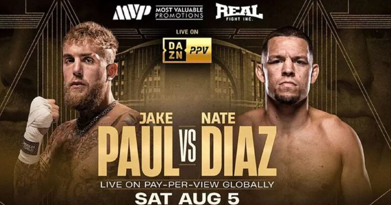 Jake Paul vs. Nate Diaz – Betting Preview