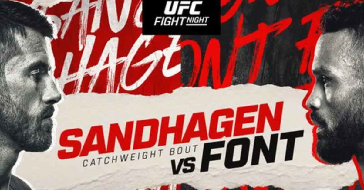 UFC Nashville: Sandhagen vs. Font - Betting Preview 1 UFC Nashville Cory Sandhagen vs. Rob Font Betting Preview