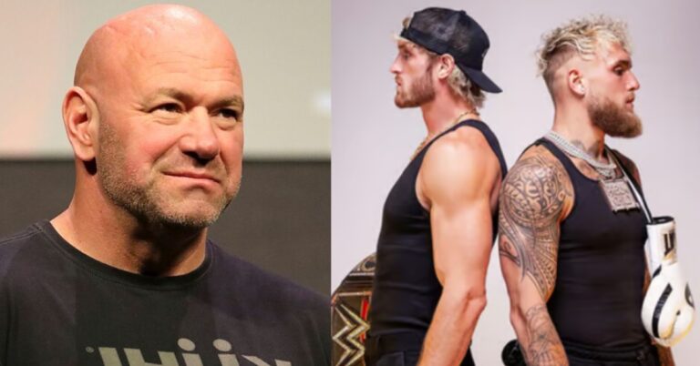 Dana White lauds the brilliance of Logan Paul, shares honest opinion of Jake Paul: ‘He’s just trying to get attention’