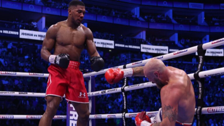 Anthony Joshua hungry for Deontay Wilder fight: “I’m just focused on smashing his head in now”
