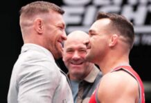 Conor McGregor urges Michael Chandler to sit down and shut up wait for UFC fight