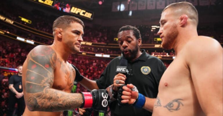 Dustin Poirier calls for New Orleans trilogy bout with Justin Gaethje next: ‘I did the first fight where he’s from’
