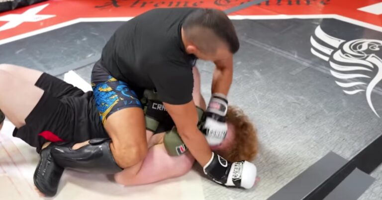 Video: Jewish UFC fighter Natan Levy smashes Neo-Nazi during sparring session