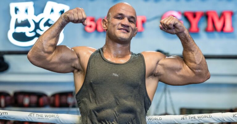 Ex-UFC champion Junior dos Santos looks absolutely shredded ahead of bare knuckle MMA debut