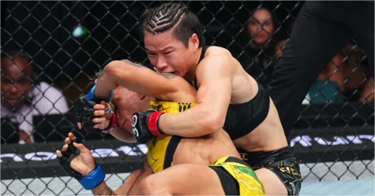 Zhang Weili retains strawweight title with dominant unanimous decision over Amanda Lemos – UFC 292 Highlights