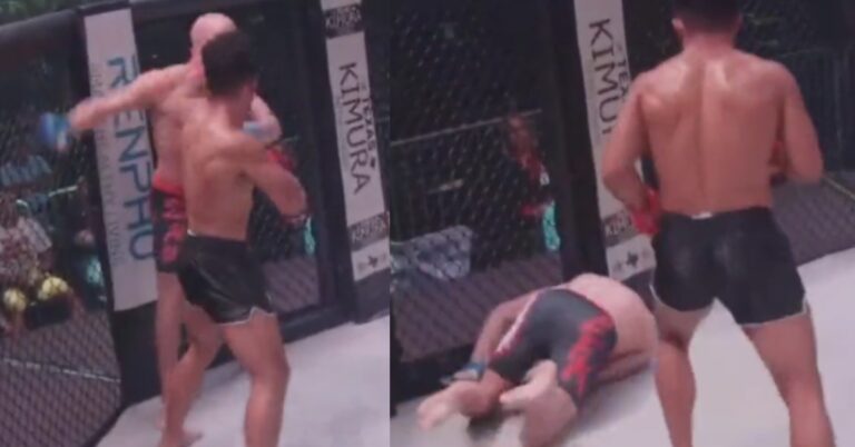 Video: Nephew of WWE legend Hulk Hogan gets smashed in opening round of MMA fight