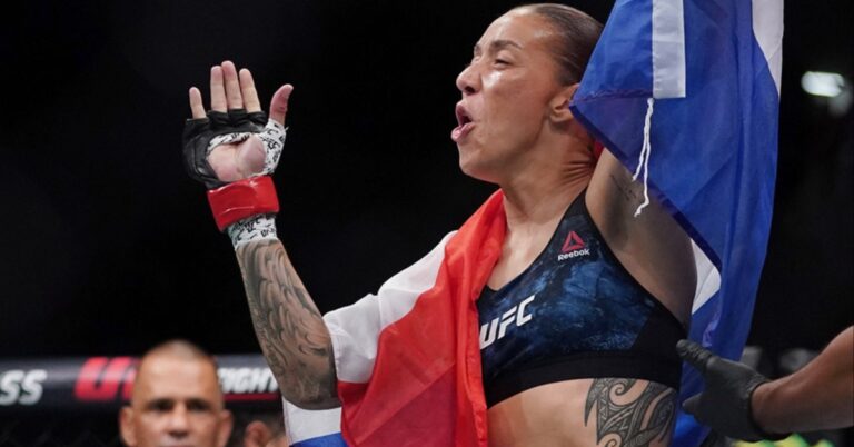 Ex-UFC champion Germaine de Randamie confirms planned November return: ‘There’s a fire burning in me’