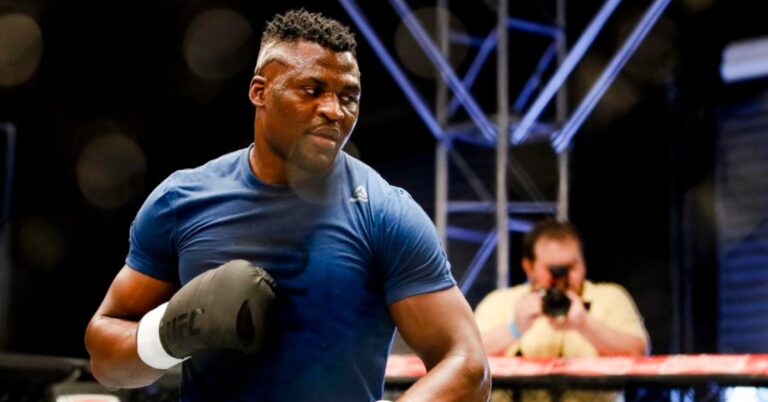 Francis Ngannou brimming with confidence ahead of clash with Tyson Fury: ‘He’ll hit the canvas’