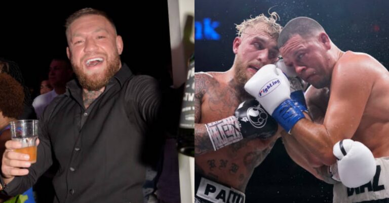 Conor McGregor scoffs at Nate Diaz, Jake Paul boxing match: ‘F*ck this, sweetie what’s up?’