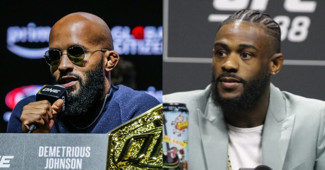 Demetrious Johnson claims he will eat Aljamain Sterling's ass up in potential UFC fight