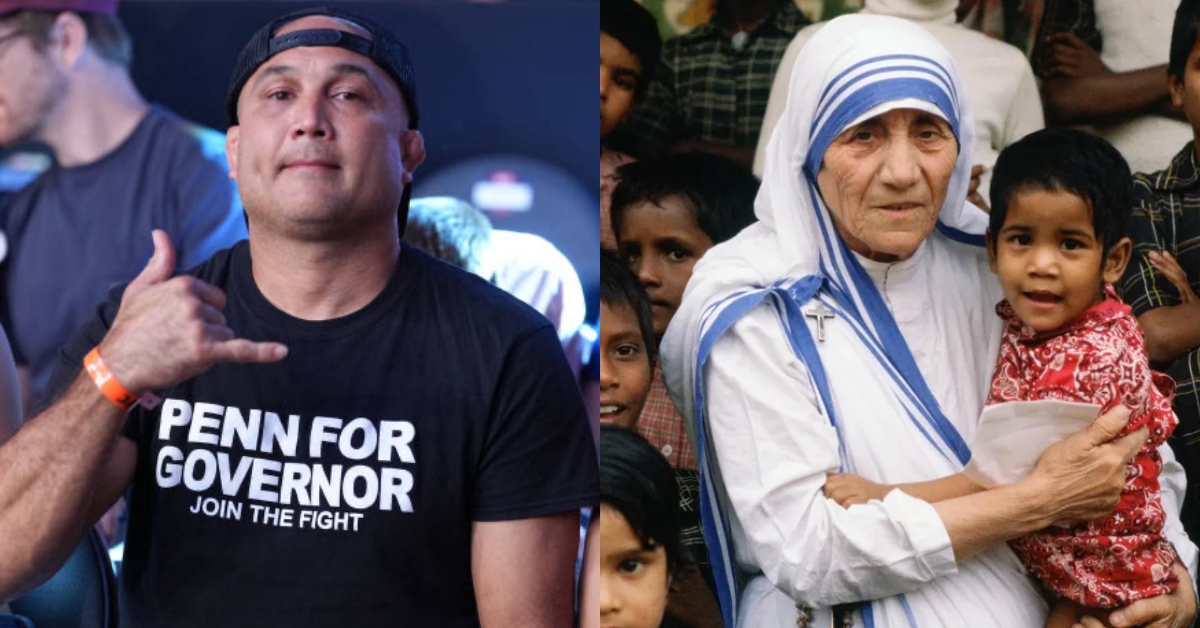 BJ Penn asks if Mother Teresa was a CIA spy in bizarre post on Instagram UFC