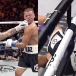 Nate Diaz knockdown in boxing debut against Nate Diaz decision loss highlights