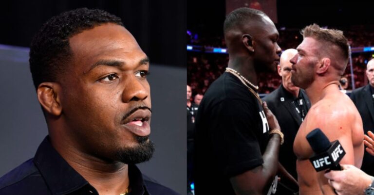 Jon Jones was uncomfortable with Israel Adesanya’s racially charged attack on Du Plessis at UFC 290