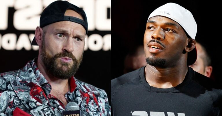 Tyson Fury open to fighting Jon Jones in a cage following Francis Ngannou bout: ‘I’d knock him out in seconds’