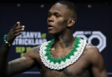 Euege Bareman claims Israel Adesanya concussion le to UFC 293 title loss against Sean Strickland