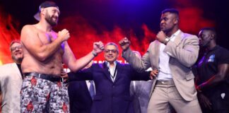 Tyson Fury leaks Francis Ngannou purse boxing match make that bag