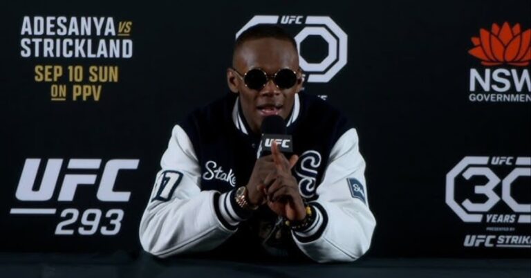 Israel Adesanya coy after UFC 293 title fight loss to Sean Strickland: ‘Win or lose, I wasn’t going to say much’