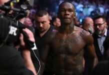 Israel Adesanya claims UFC 293 title loss to Sean Strickland was a "bad dream"