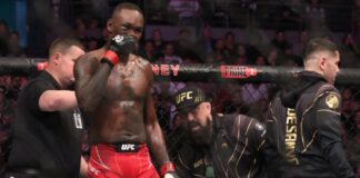 Israel Adesanya claims coach saved Sean Strickland life at UFC 293 loss