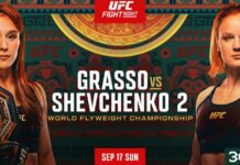 Noche UFC Grasso vs. Shevchenko 2 Betting Odds, Start Time, PPV, Lineup