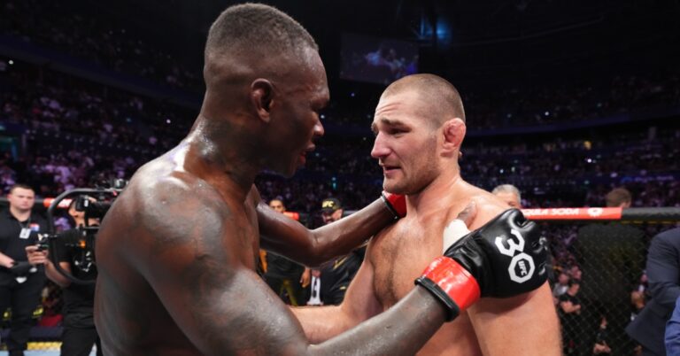 We now know what Israel Adesanya told Sean Strickland following their title fight at UFC 293