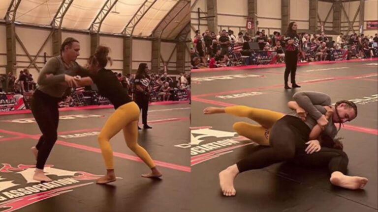 Fans outraged as 135-Pound Taelor Moore competes against 200-Pound trans woman at BJJ tournament