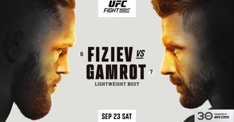 UFC Vegas 79: Fiziev vs. Gamrot – Betting Odds, Start Time & Full Fight Card